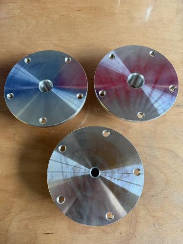 Achs- und Wuchtadapter für BMW Motorräder mit 5-Loch-Felge