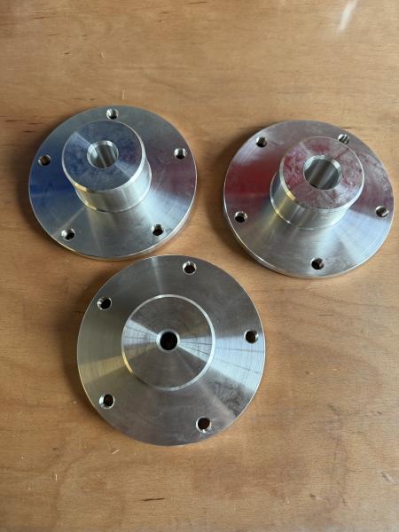 Achs- und Wuchtadapter für BMW Motorräder mit 5-Loch-Felge